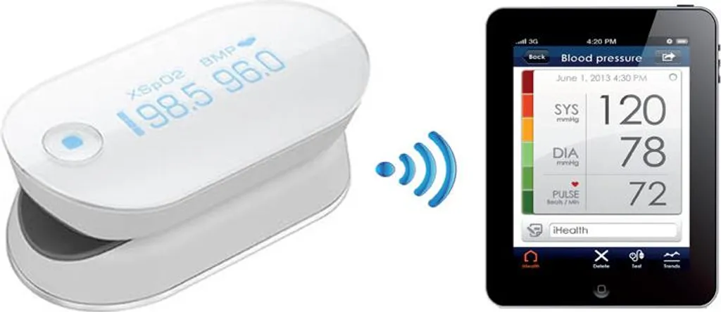 Oxymètre connecté iHealth SpO2 pour le sport et l'altitude