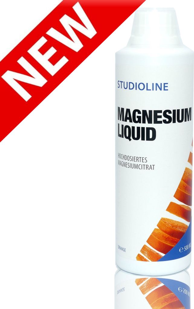 Magnesium Liquid EXTRA STARK 500 ml | Hochdosiert pro 25 ml = 324 mg Magnesiumcitrat | Magnesium flüssig | Mit fruchtig leckeren Orangen Geschmack...