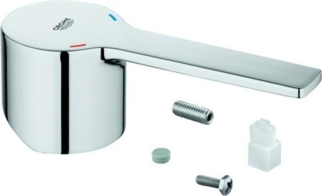 GROHE Hebel 46980, Metall, für 28 mm Kartusche, für Lineare Waschtisch- und Bidet-Einhandmischer Größe XS, S and XL, chrom