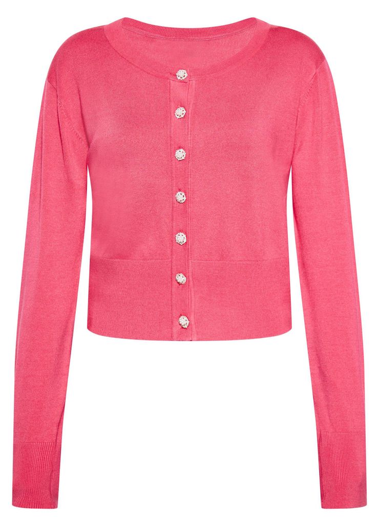 MALUBA Damen Cardigan - Rosa, L