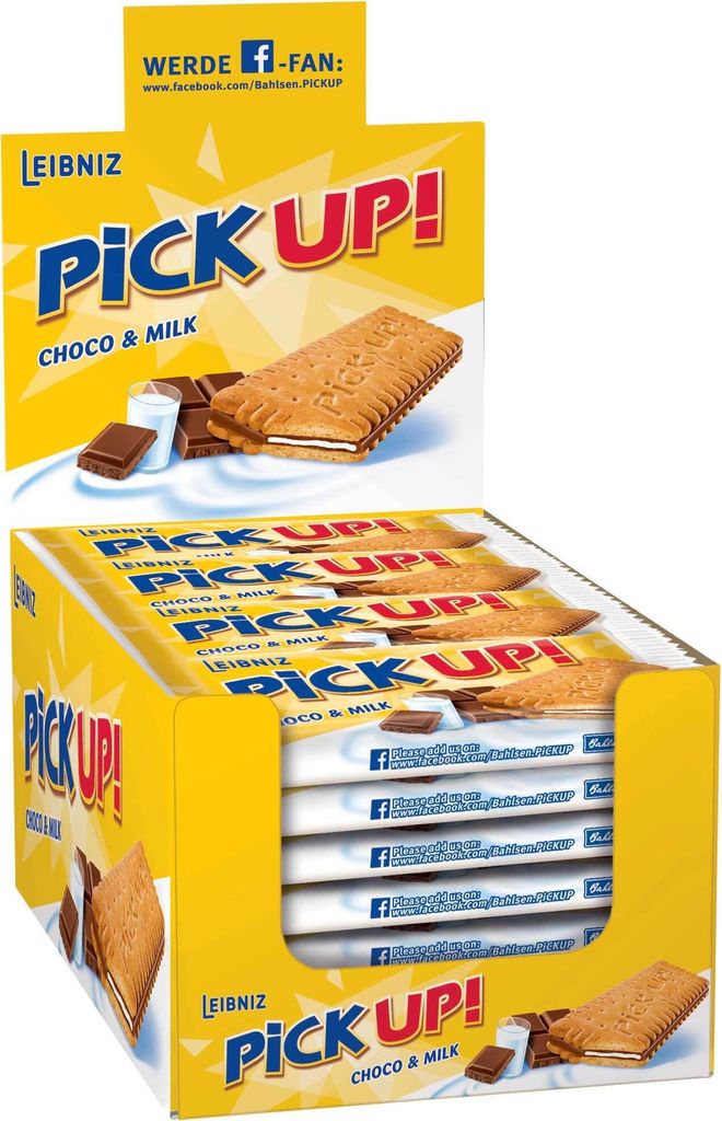 XXXKiosk Bahlsen XL  PiCK UP! - Choco & MILK 24x28g Produktbild 