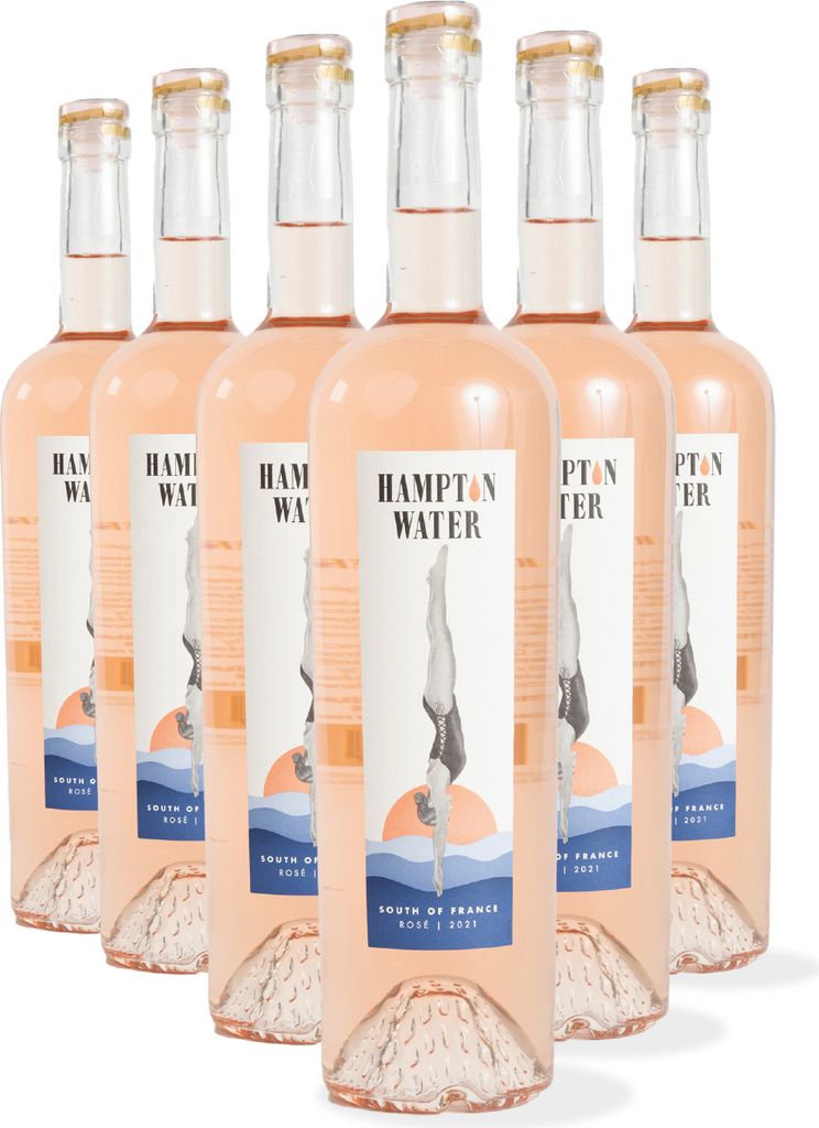 Hampton Water 2025 vin rosé 75cl 6 Bouteilles