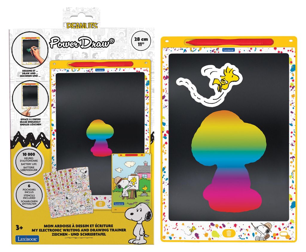 Buntes elektronisches Snoopy-Zeichentablett