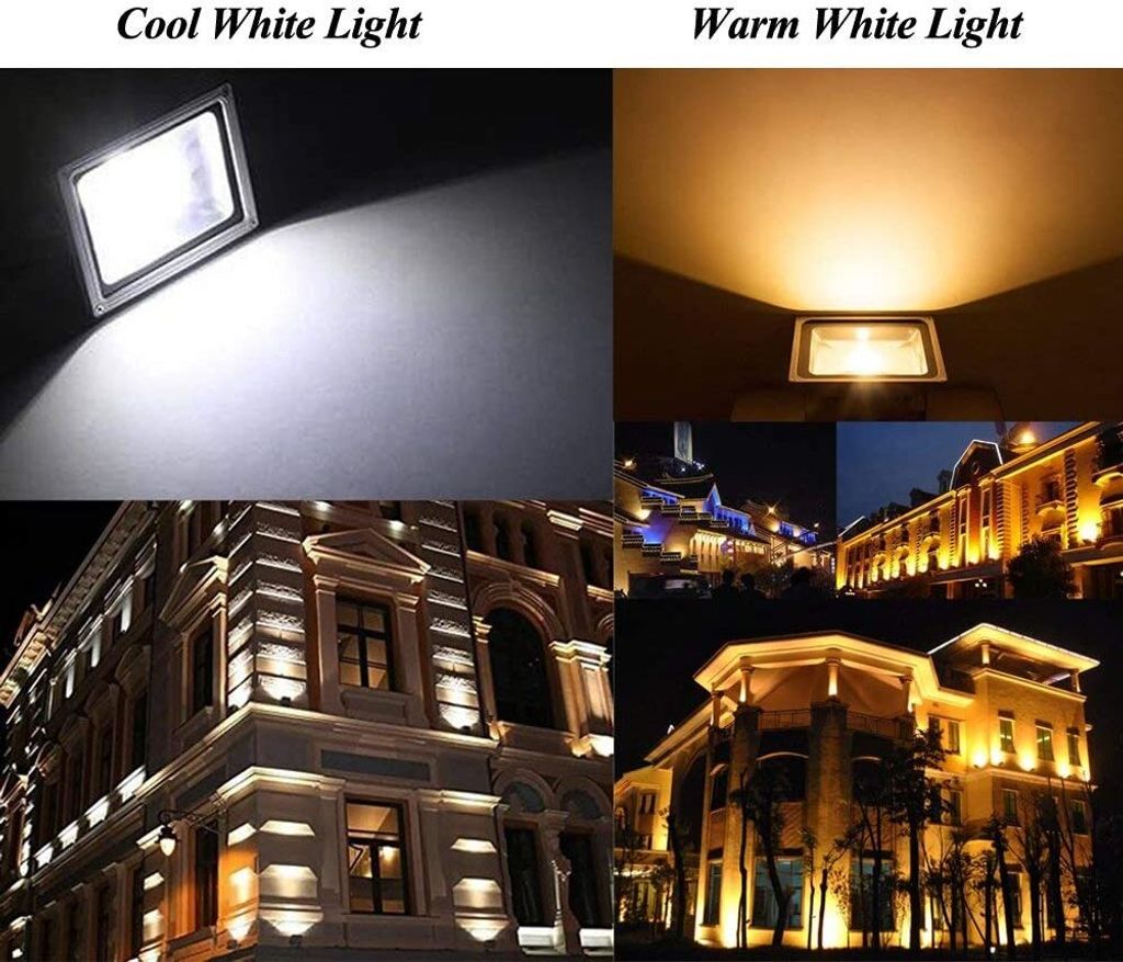 Greenmigo 20W LED Strahler Fluter Warmweiß mit Produktbild 8