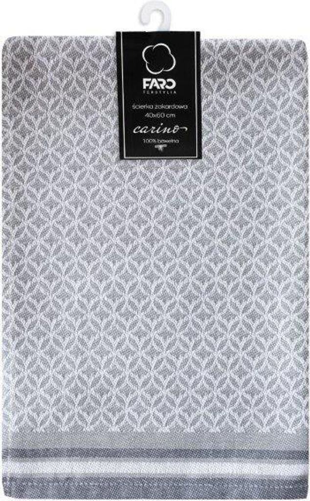 Geschirrtuch, Küchenhandtuch aus Baumwolle 40x60 Carino 021 Grau