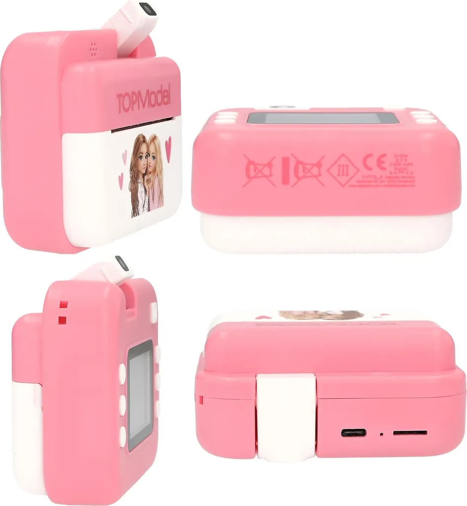 TOPModel 0413775 Journal Intime avec Code et Musique Rose et Blanc 32 Go - 6