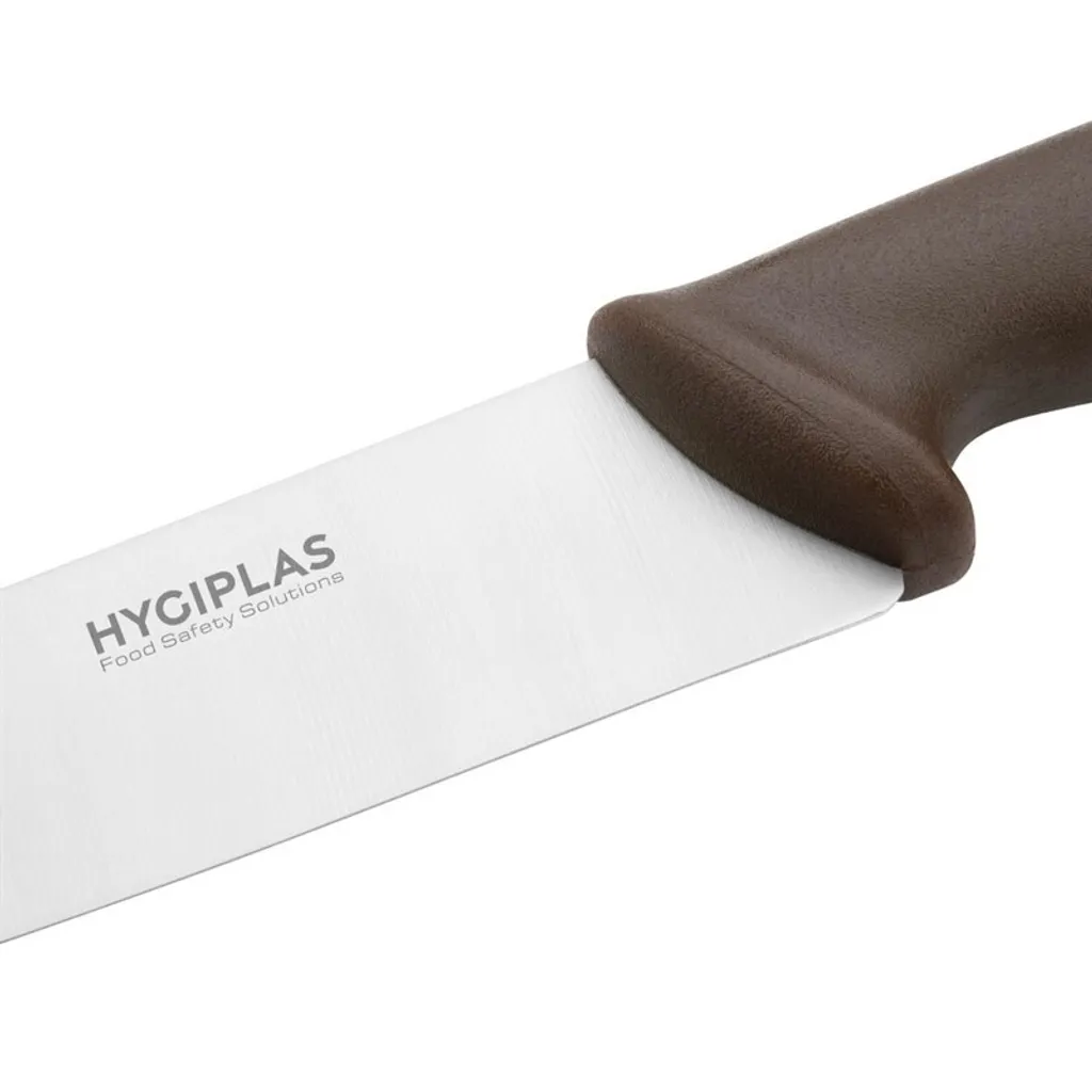 Coltello da chef Hygiplas 21,5 cm marrone - 3