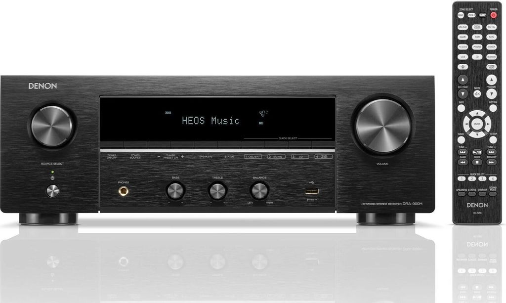 Denon DRA-900H, 100 W, 2.2 Kanäle, Stereo, 145 W, RCA, 220 Produktbild 