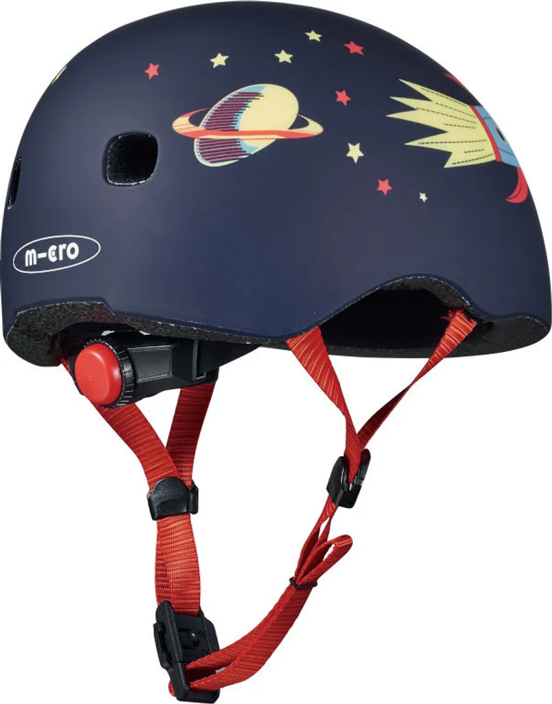 Casque Micro avec éclairage LED intégré taille M pour vélo enfant