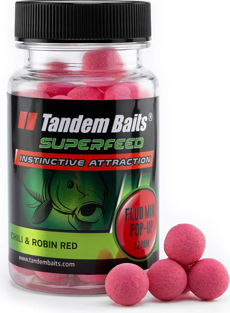 Bouillettes Flottantes 12mm Fluo Chilli Robin Red pour la Carpe