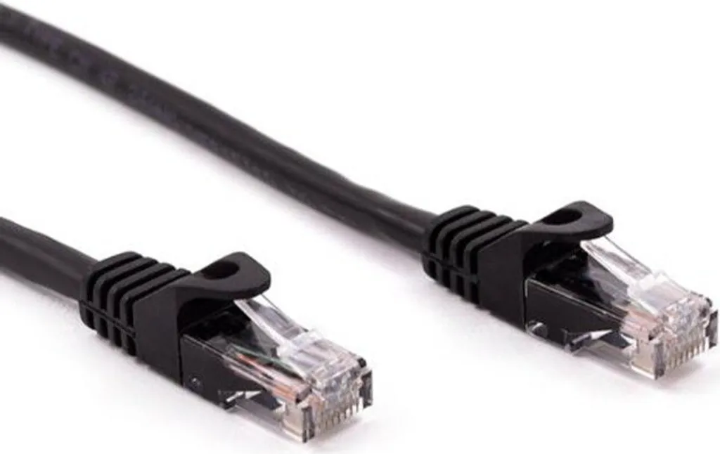 Câble Ethernet Cat6 U/UTP 5m Noir Nilox NXCRJ4503 avec Connecteurs Robustes