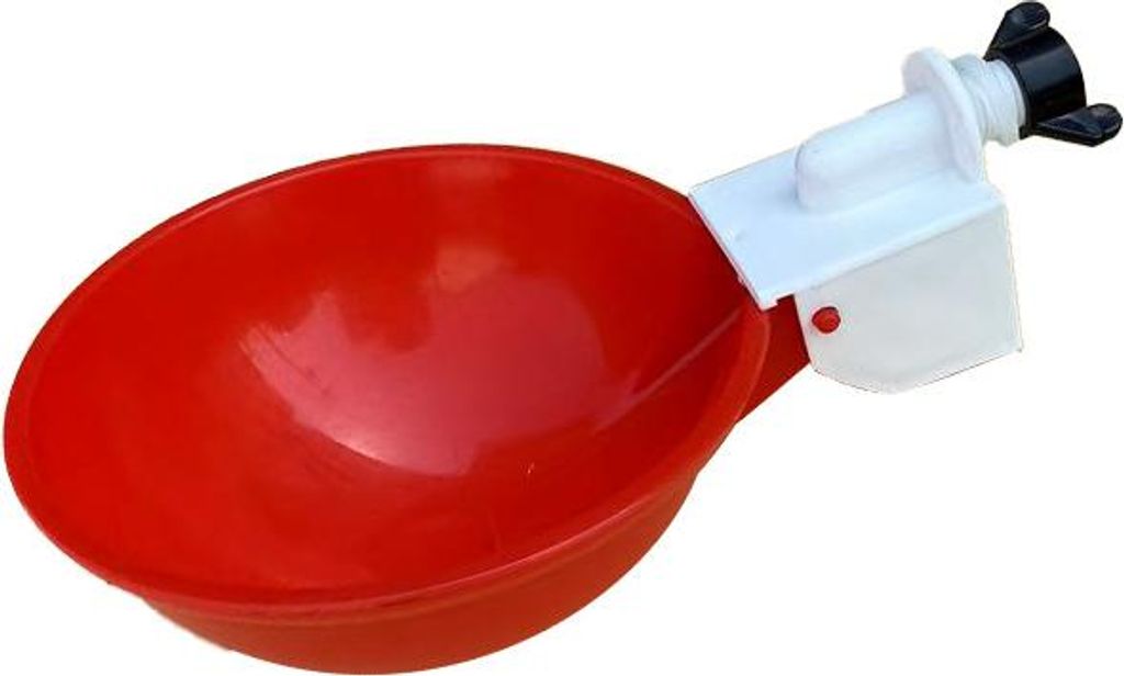 INF 10 Stk. Automatische Hühnertränke 9,5cm Große Geflügeltränke Schalen