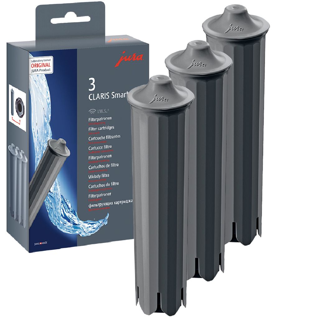 Jura Claris Smart Filterpatronen 3-Pack + 6 Reinigingstabletten Combi-Pack