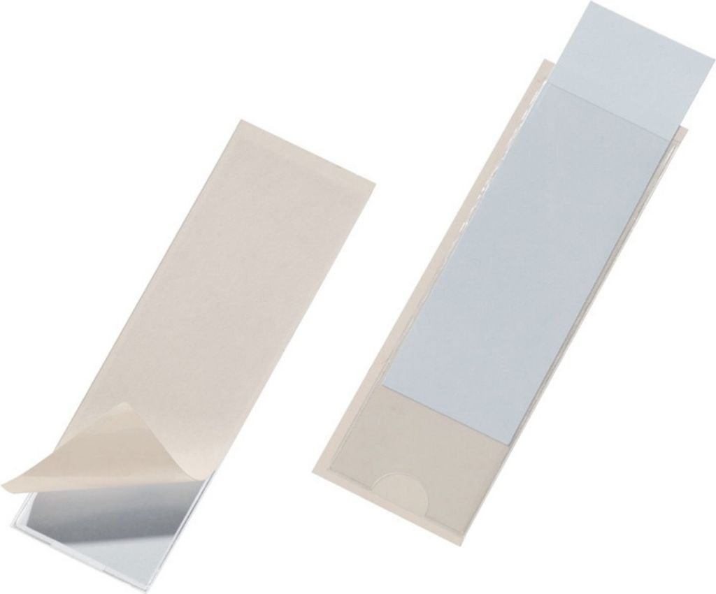Selbstklebetasche Pocketfix 125x40mm transparent VE=10x10 Stück