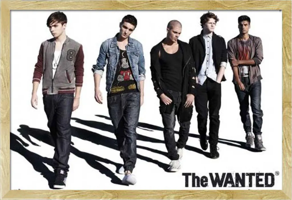Wanted, The - Poster - Cornice da passeggio + rimovibile, Shinsuke® Maxi MDF faggio, lastra acrilica