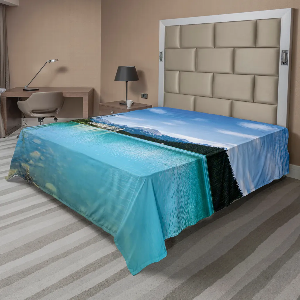 Lenzuolo Decorativo ABAKUHAUS Arte Canadese Castello 266x260 cm