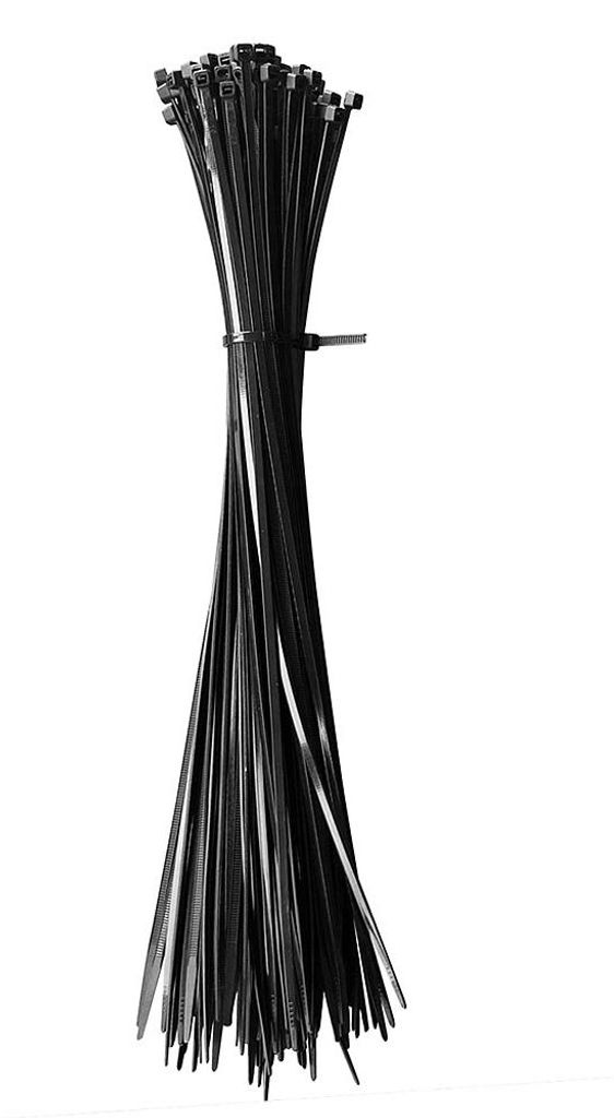 Fascette nere 150 - 350 mm 100-5000 pezzi Nylon resistente Immagine del prodotto 