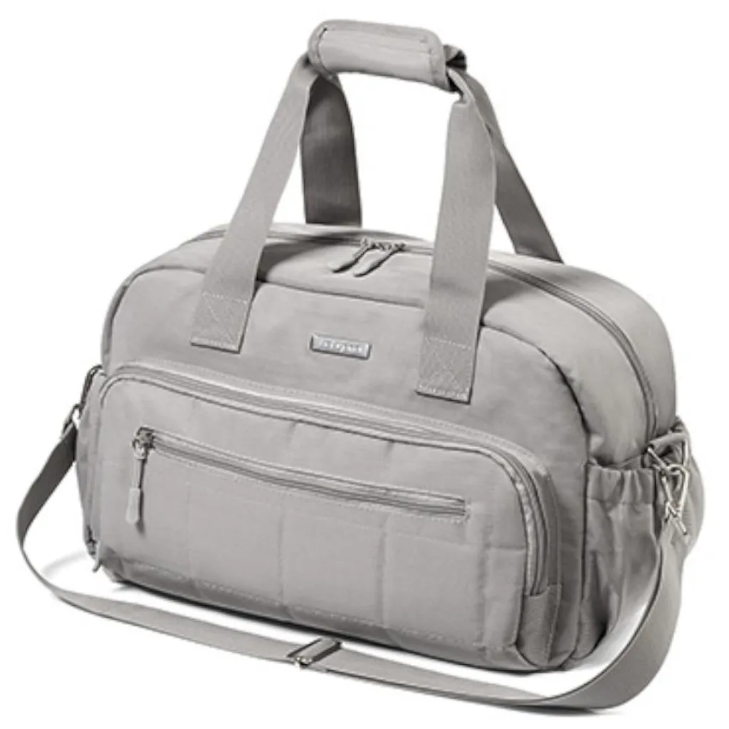 Sac à langer de voyage BABYONO gris 40x20x25 cm pour bagage cabine Ryanair