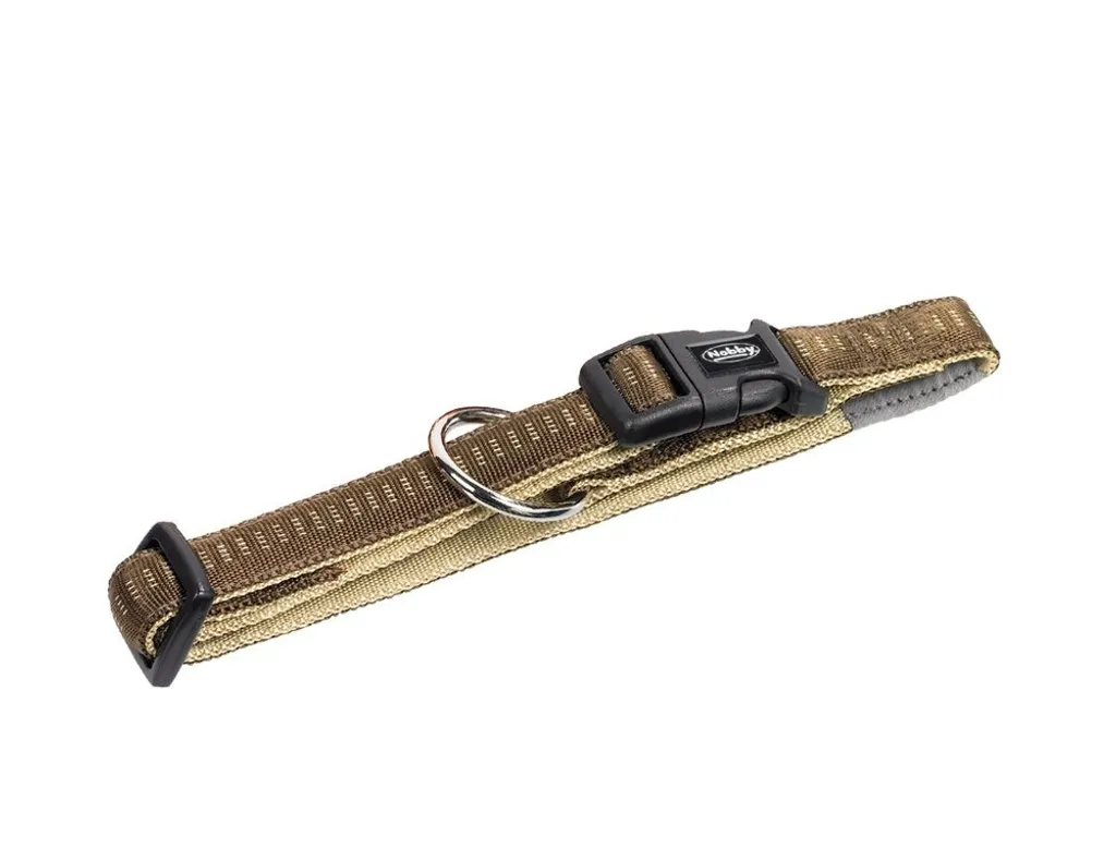 Accessori Cani: Collare Nobby Soft Grip Marrone Chic 25-35cm