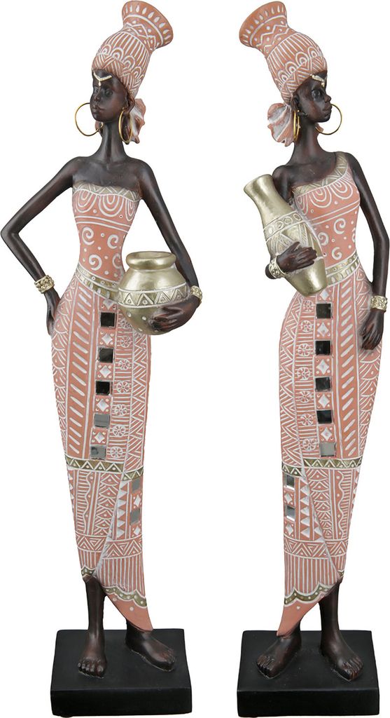 Gilde Figur, Afrikanische Frau, "Malaika", graphisch, Produktbild 