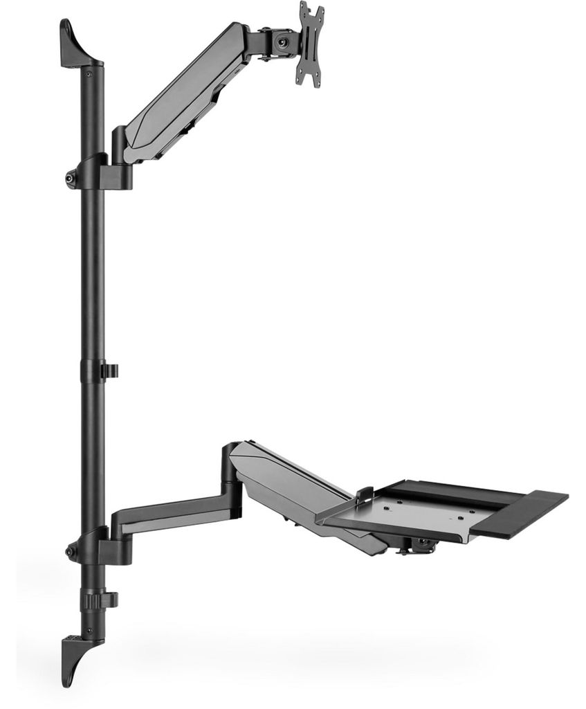 Digitus Flexibler Steh-/ Sitz-Arbeitsplatz zur Wandmontage, Produktbild 