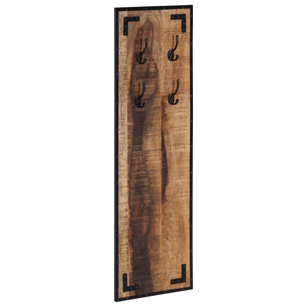 vidaXL Věšák na kabáty 35x8x110 cm Hrubé masivní dřevo Obrázek produktu 