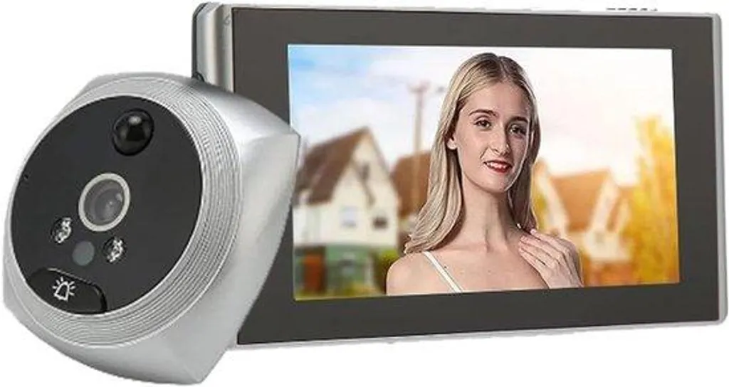 Contrôle d'Accès Appartement : Kit Caméra avec Moniteur LCD Haute Clarté