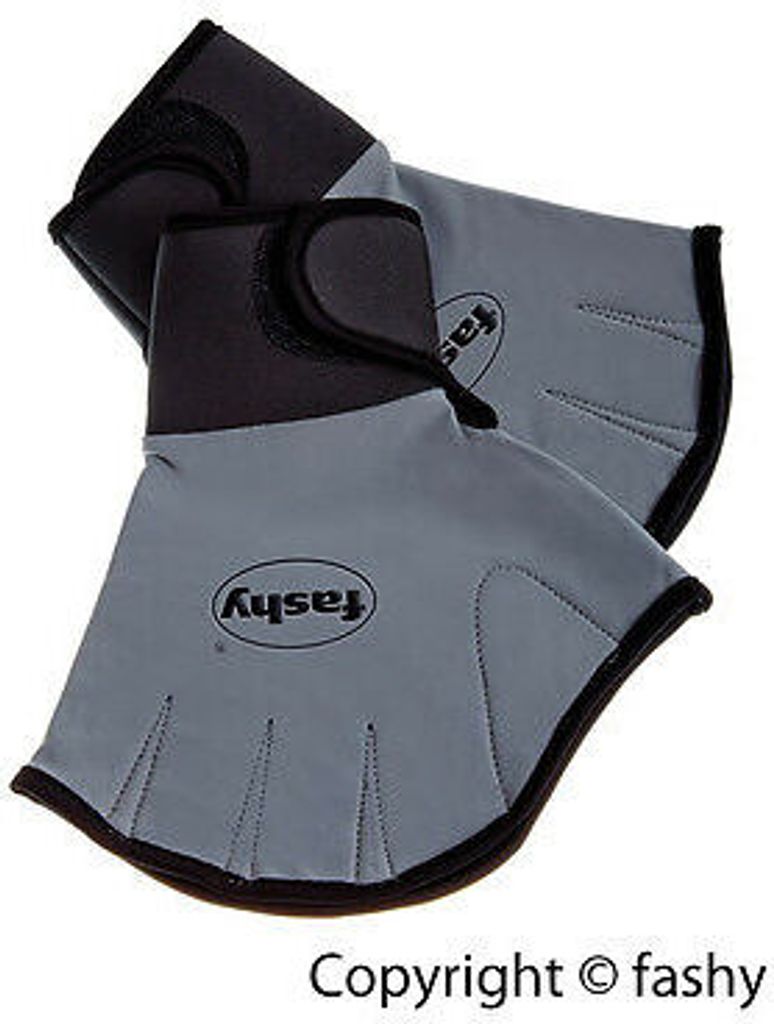 fashy Aqua Handschuhe Neopren L grau/schwarz Produktbild 