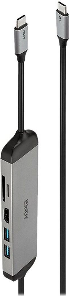 LINDY DST-Micro 140 USB Typ C 4K Laptop Micro Dockingstation
