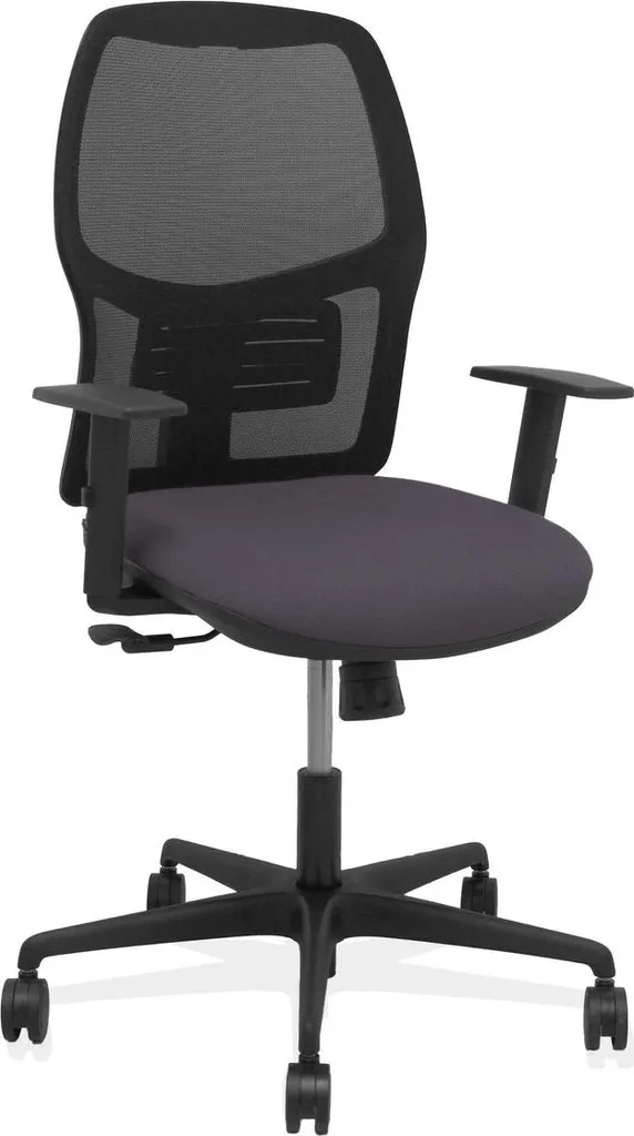 Fauteuil de bureau ergonomique Alfera mesh gris avec dossier synchrone