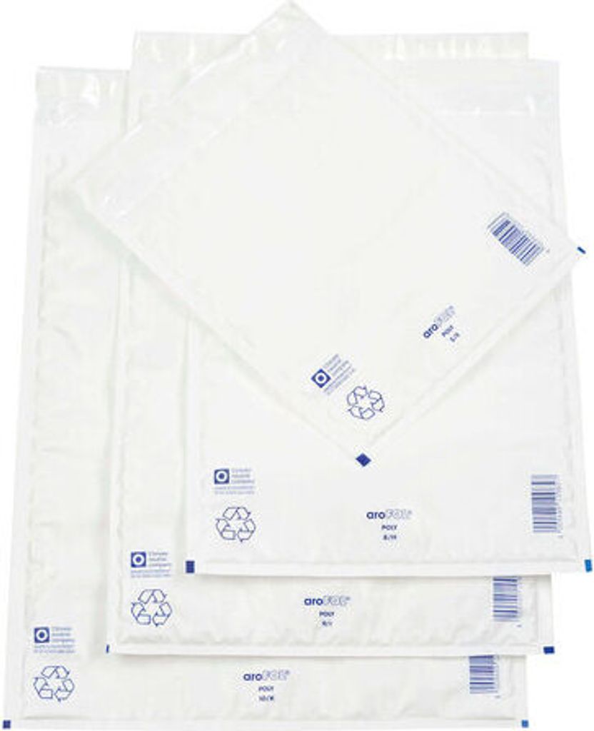 50x AROFOL-POLY/3 Luftpolstertasche A5 170x225mm PE-Folie extra sicher