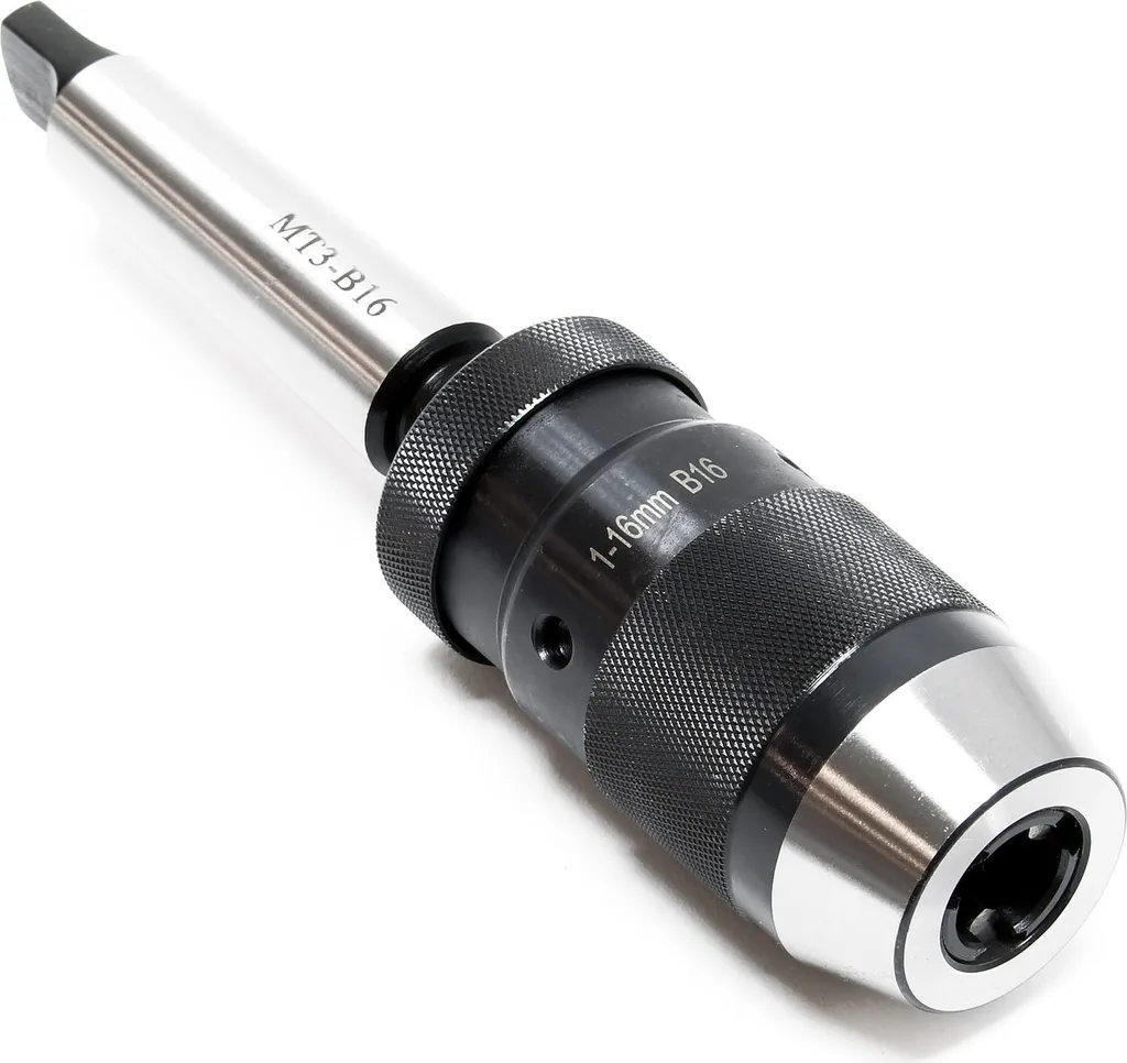 Mandrin de perçage MK3 - B16 auto-serrant 16mm avec cône morse intégré