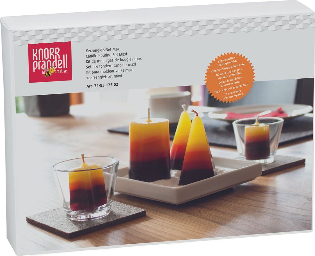 KNORR prandell Kerzengieß-Set Maxi Komplettset