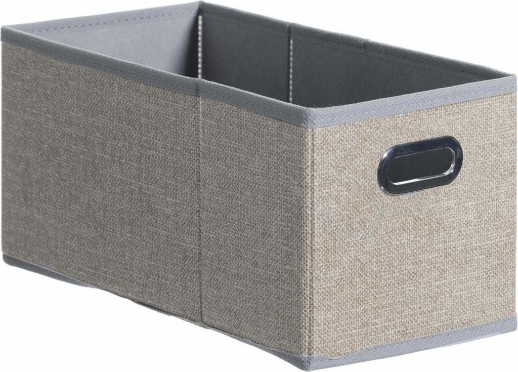 Stoffkorb 15x31cm "mix n modul" beige meliert - 5 five simply smart
