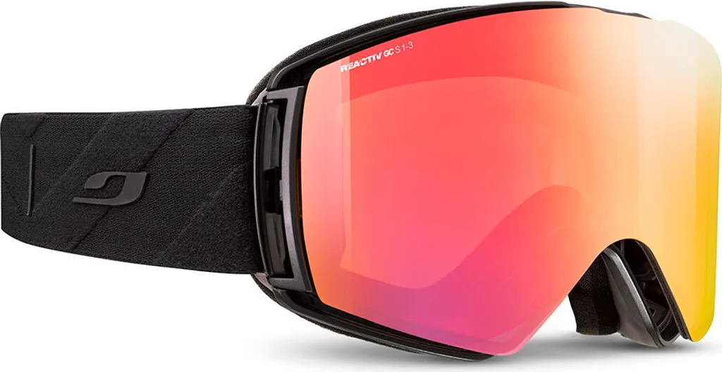 Lunettes de soleil de sport polarisées Julbo Launcher High Contrast Or