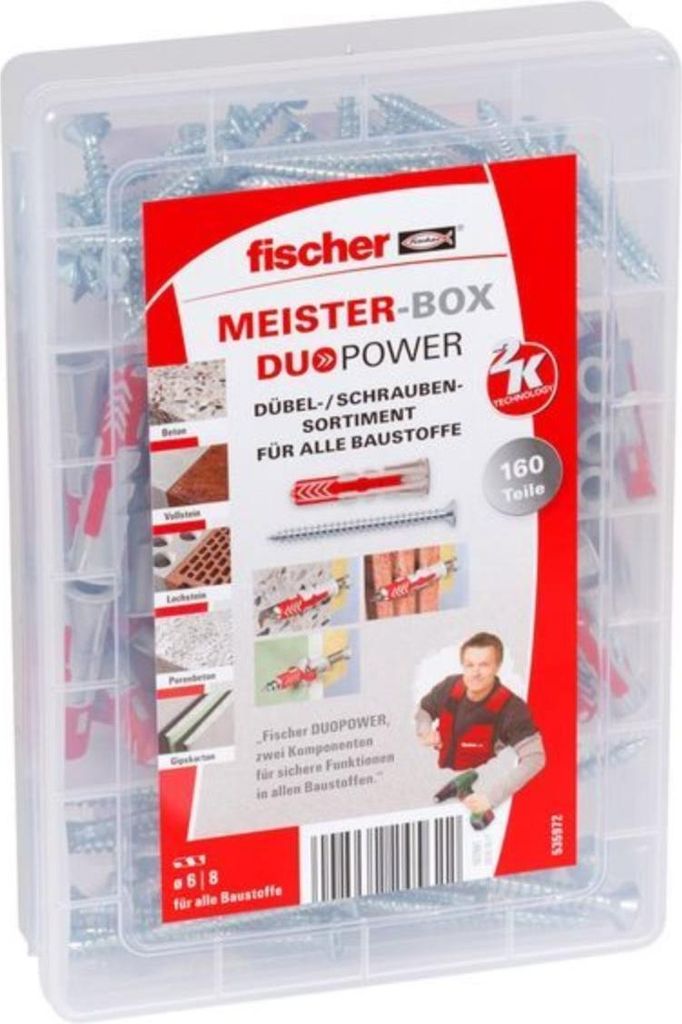 Fischer MeisterBox DuoPower + šrouby Obrázek produktu 