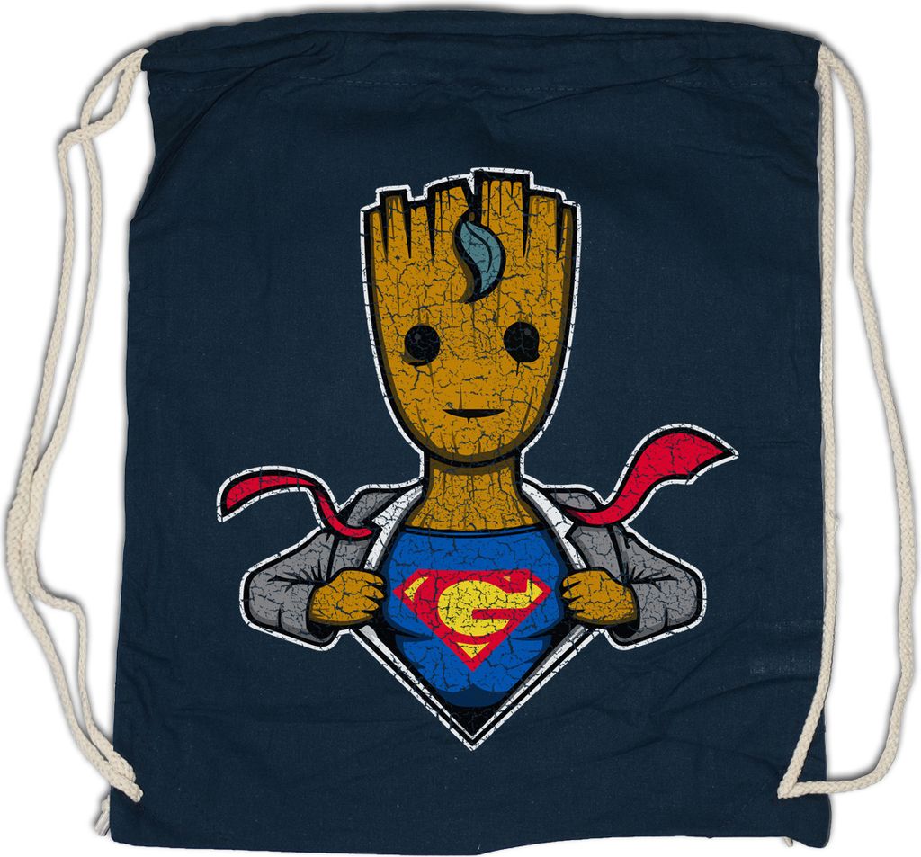 Urban Backwoods Super Groot, Turnbeutel, Farbe: Navy