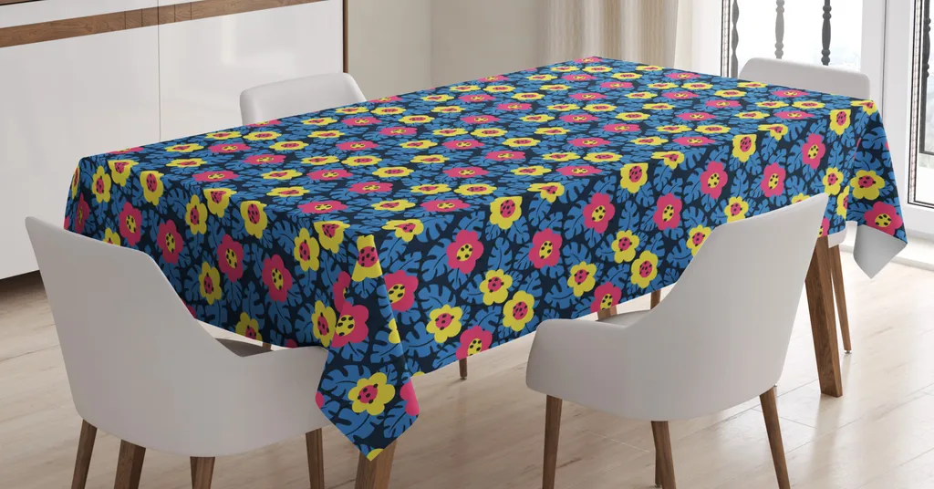 Tovaglia Floreale ABAKUHAUS 140x200 - La Preferita dalle Famiglie