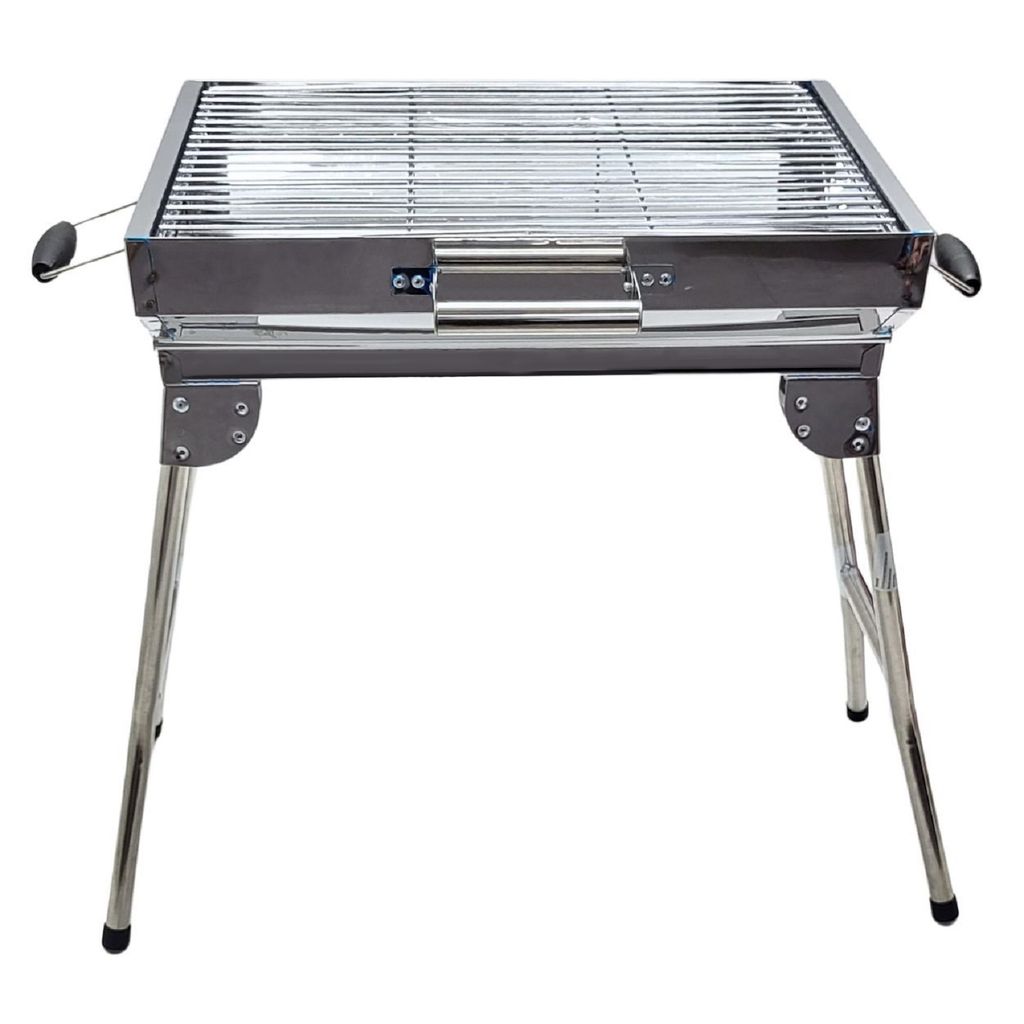 Mangal Iskander Edelstahl rostfrei Schaschlik Grill mit Produktbild 