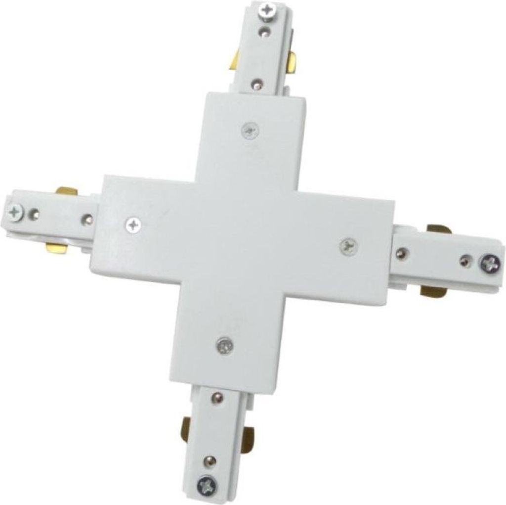 X-Rail-Stecker Einphasig WEISS