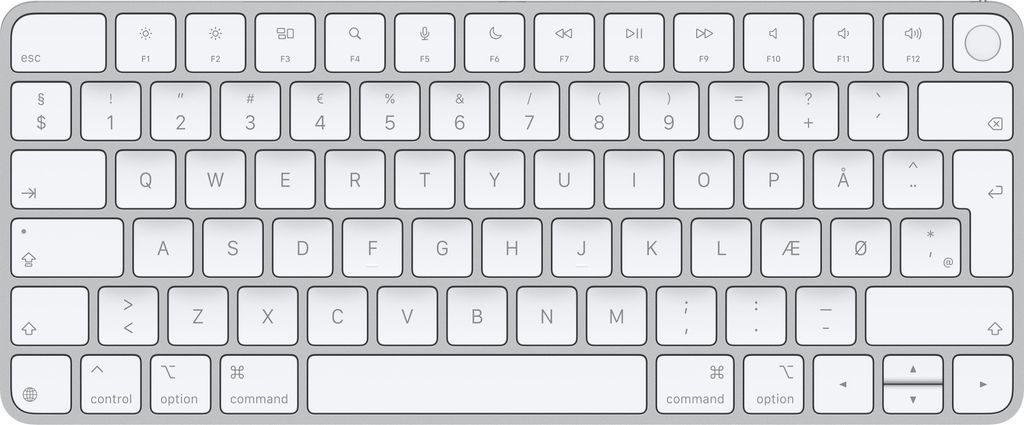 Apple Magic - Verkabelt & Kabellos - USB + Bluetooth - QWERTY - Weiß