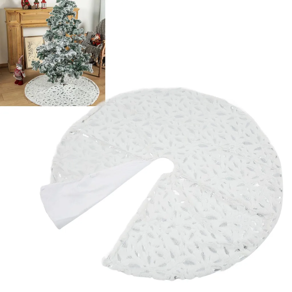 Couverture de Noël Blanche pour Dormir, Travailler ou Sortir au Bar - 11
