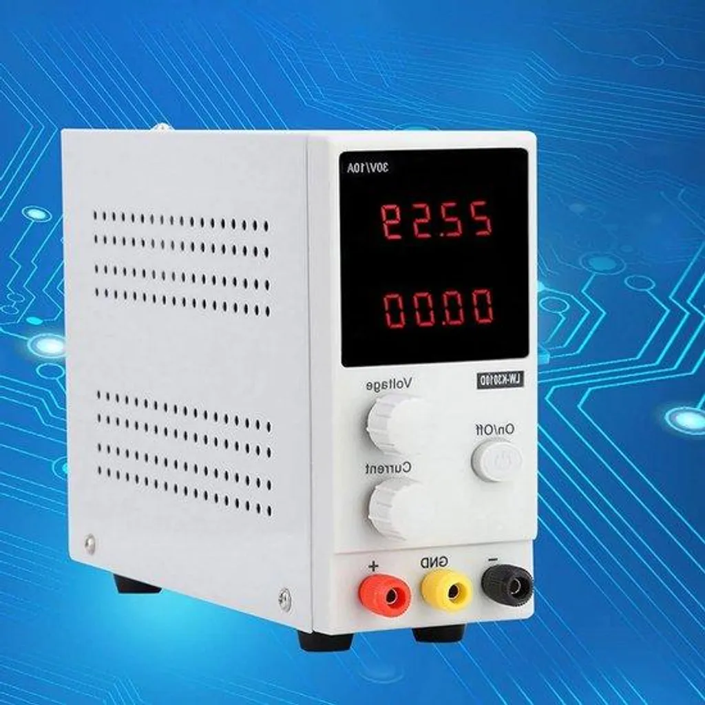 Alimentation de précision 30V 10A DC pour tests labo électronique 220V