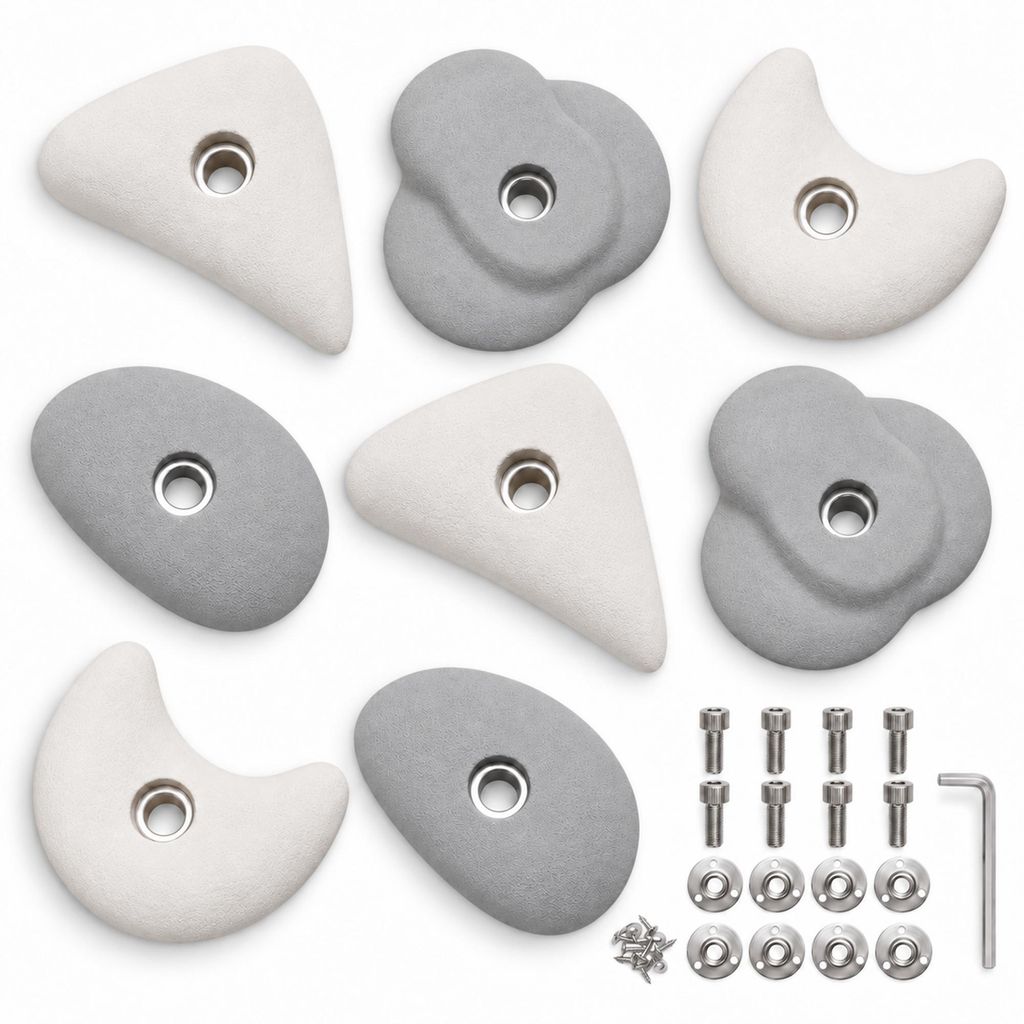 MAMOI® Klettergriffe Set, Klettersteine für die Wand, Produktbild 