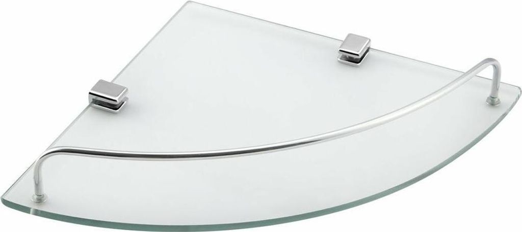 RUMBA Glasablage 250x42x250mm, Klarglas