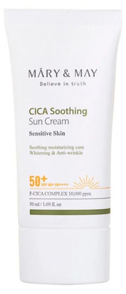 Mary&May CICA Beruhigende Sonnencreme SPF50+ PA++++ 50ml - Produktbild 