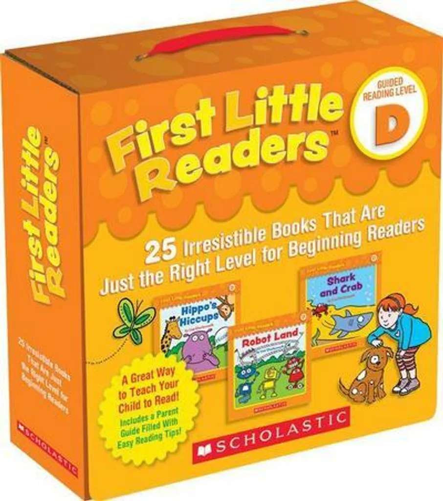 First Little Readers : 25 Livres avec Textes Répétitifs et Images Pro