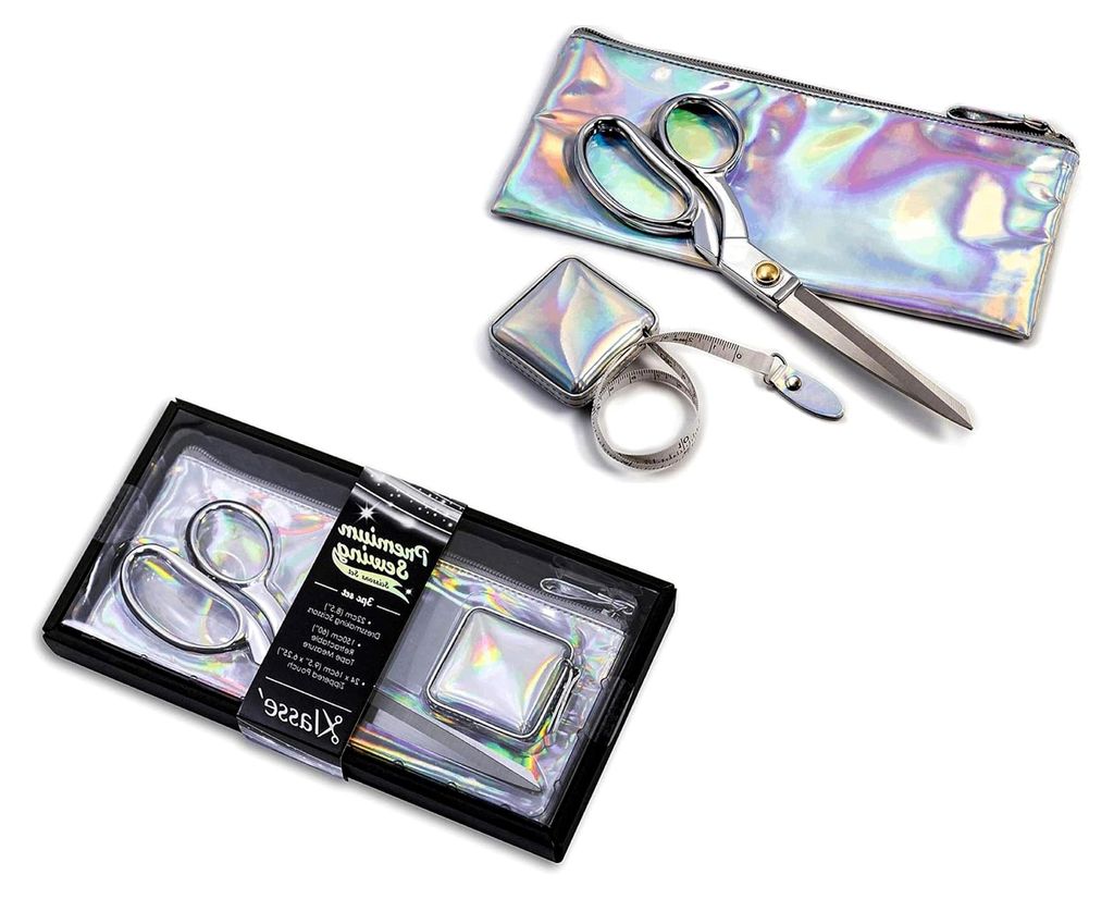 Scheren-Set, 3-teilig, irisierend