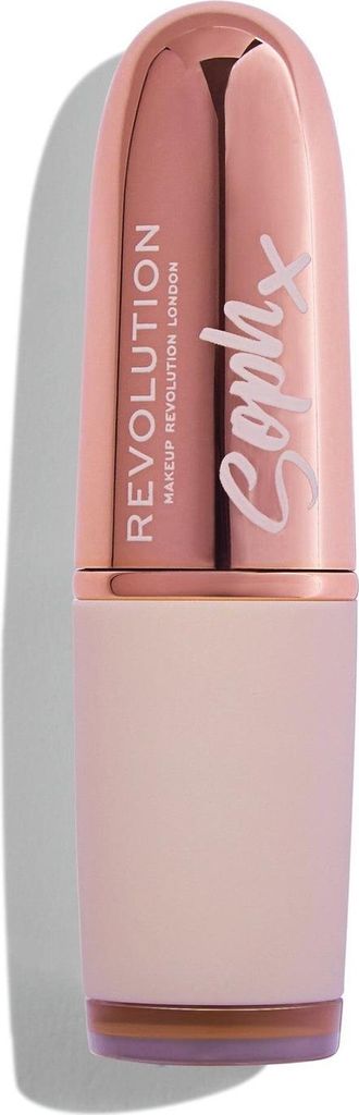 Makeup Revolution, Soph X, Vegan, Cream Lipstick, Syrup, 3 Zdjęcie produktu 