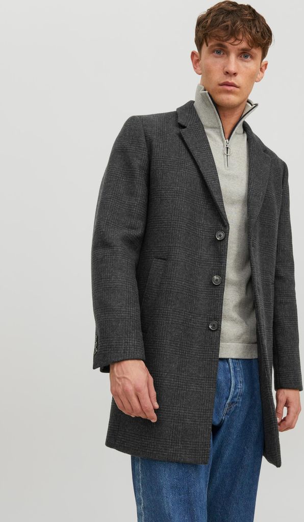 JACK&JONES Herrenmantel aus Wolle, JJEMOULDER